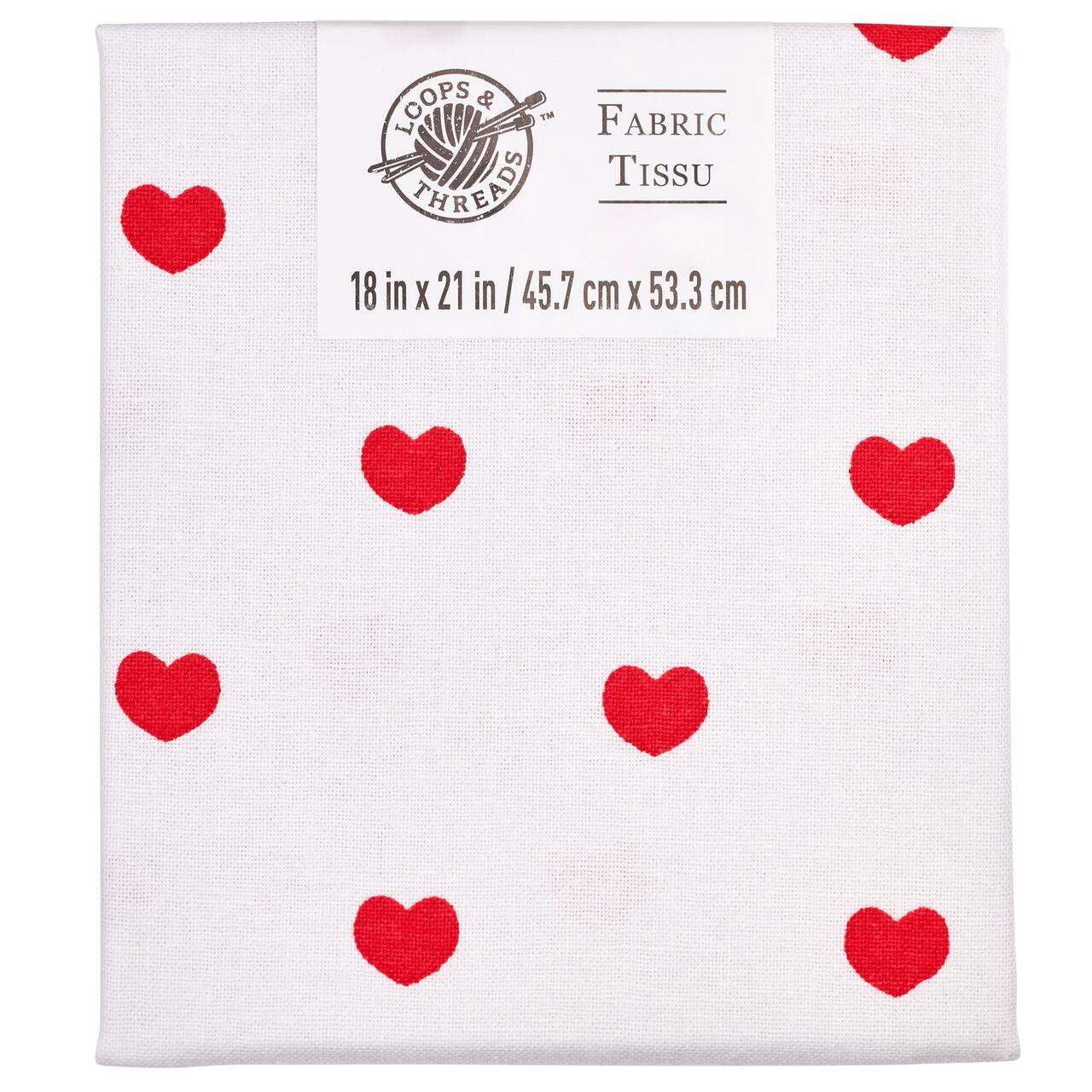 Red Heart Fabric By Loops &#x26; Threads&#xAE;